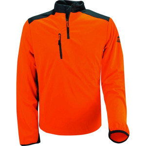 Tee-shirt manche longue anti UV orange, Solidur
