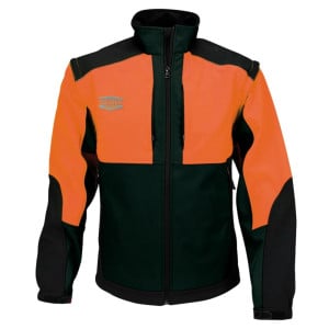 Veste de travail Softshell orange, Solidur
