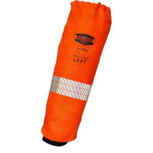 Manchette de protection bûcheronnage Infinity orange, Solidur