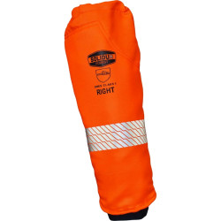 Manchette de protection bûcheronnage Infinity orange, Solidur