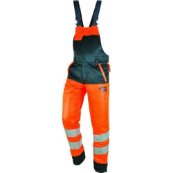 Salopette de bûcheronnage Glow Classe 1 Type A orange, Solidur