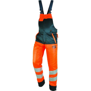 Salopette de bûcheronnage Glow Classe 1 Type A orange, Solidur