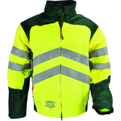 Veste de bûcheronnage Glow jaune, Solidur