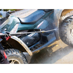 Turbobuse à jet rotatif courbée Ø 100 Renson - Sur demi lance 500 mm