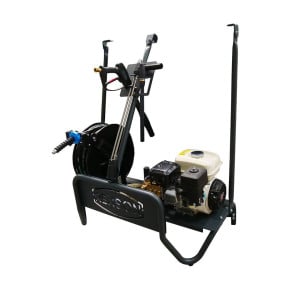 Nettoyeur haute pression Renson thermique boostibc, 160 bars, 10l/min, enrouleur 20m