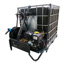 Nettoyeur haute pression Renson thermique boostibc + ibc, 250 bars, 15l/min, enrouleur 20m  - Moteur Loncin G20F
