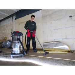 Aspirateur Renson i652 eau et poussière - cuve inox 65L - 2 moteurs