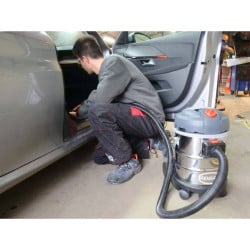 Aspirateur Renson i201 eau et poussière - cuve inox 20L - 1 moteur