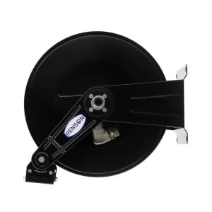 Enrouleur acier eau chaude haute pression Renson équipé flexible 20m en 3/8"