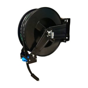 Enrouleur acier eau froide haute pression Renson équipé flexible 20m en 3/8"