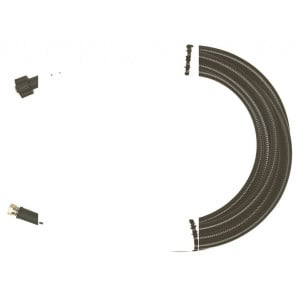 Flexible haute pression 8m Renson pour nettoyeur haute pression r700