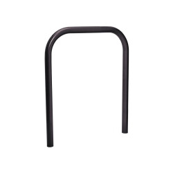Arceau simple Procity peint/galva Ø 60 mm, long 1000 mm - Scellement direct - Noir foncé
