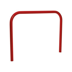 Arceau simple Procity peint/galva Ø 60 mm, long 1500 mm - Scellement direct - Rouge pourpre