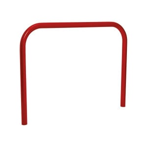 Arceau simple Procity peint/galva Ø 60 mm, long 1500 mm - Scellement direct - Rouge pourpre