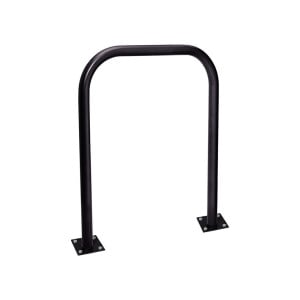 Arceau simple Procity peint/zinc Ø 60 mm, long 1000 mm - Sur platines - Noir foncé