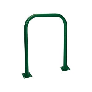 Arceau simple Procity peint/galva Ø 60 mm, long 1000 mm - Sur platines - Vert mousse