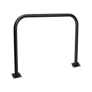 Arceau simple Procity peint/galva Ø 60 mm, long 1500 mm - Sur platines - Noir foncé