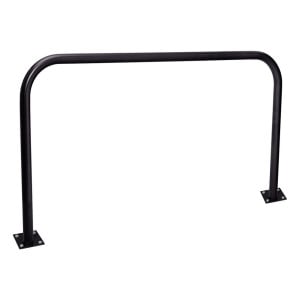 Arceau simple Procity peint/galva Ø 60 mm, long 2000 mm - Sur platines - Noir foncé