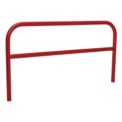 Arceau renforcé Procity peint/zinc Ø 60 mm, long 2000 mm - Scellement direct - Rouge pourpre