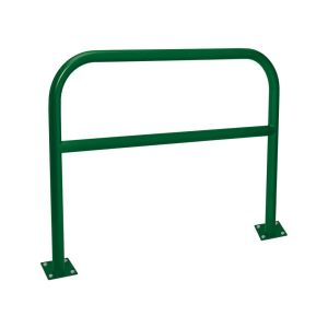 Arceau renforcé Procity peint/zinc Ø 60 mm, long 1500 mm - Sur platines - Vert mousse