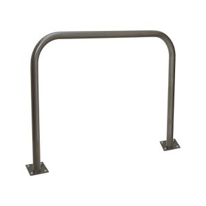 Arceau simple Procity peint/zinc Ø 60 mm, long 1500 mm - Sur platines - Gris Procity