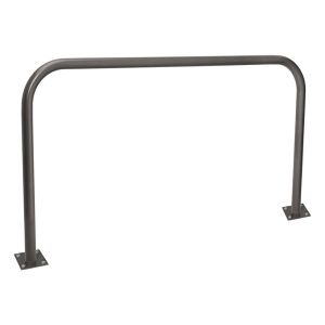 Arceau simple Procity peint/zinc Ø 60 mm, long 2000 mm - Sur platines - Gris Procity