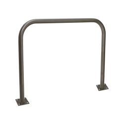 Arceau renforcé Procity peint/zinc Ø 60 mm, long 1500 mm - Sur platines - Gris Procity