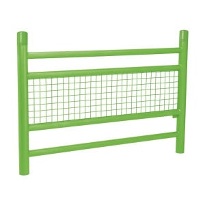 Barrière « spéciale école » Linéa Procity, Monochrome sans animation - Scellement direct - Vert jaune