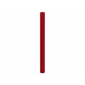Potelet Carrefour Procity, Ø 76 mm, peint/zinc, haut. hors sol 1000 mm - Rouge pourpre