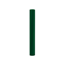 Potelet Carrefour Procity, Ø 114 mm, peint/zinc, haut. hors sol 1000 mm - Vert mousse