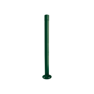 Potelet Carrefour inclinable Amortichoc Procity, Ø 76 mm, peint/zinc, haut. hors sol 1000 mm - Vert mousse