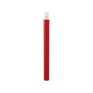 Potelet Agglo haute visibilité Procity, Ø 102 mm, Haut. hors sol 1300 m - Rouge pourpre