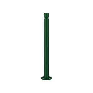 Potelet inclinable Amortichoc Agglo Procity, Ø 76 mm Haut. hors sol 1100 m - Vert mousse