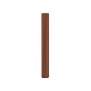 Potelet Carrefour Procity, Ø 114 mm, peint/zinc, haut. hors sol 1000 mm - Aspect Corten