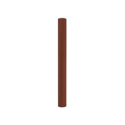 Potelet Carrefour Procity, Ø 90 mm, peint/zinc, haut. hors sol 1000 mm - Aspect Corten