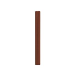 Potelet Carrefour Procity, Ø 90 mm, peint/galva, haut. hors sol 1000 mm - Aspect Corten