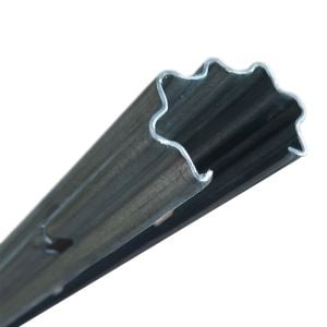 Piquet Vigne Intermédiaire Encoches LONNEO E01 Galva Z275 épaisseur 1,5mm Longueur 2m00
