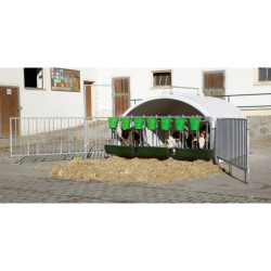 Niche à veaux CalfHouse Premium XXL avec enclos Kerbl