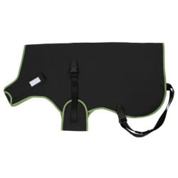 Couverture pour veaux Premium noire Kerbl