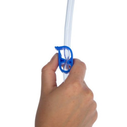 Drench Bag transparent avec sonde et fermeture éclair Kerbl