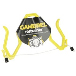 Entrave Gambrel grande taille jaune pour moutons et chèvres Kerbl