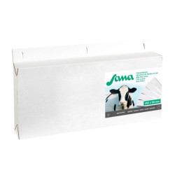 Filtre à lait cousu 57/60 mm x 455 mm - 250 pièces Sana