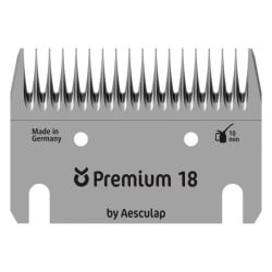 Jeu de peignes Premium pour bovins 17/18 dents Aesculap