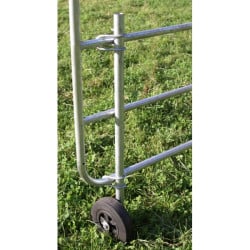 Roue d'appui pour barrières d'herbage Kerbl