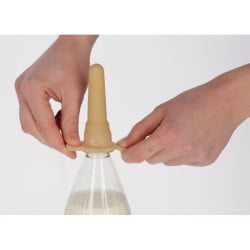 Tétine pour bouteille pour veaux - 10 pièces Kerbl