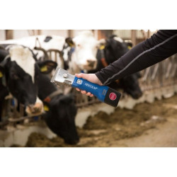 Tondeuse sur batterie pour bovins Econom CL bleu - 1 batterie Aesculap