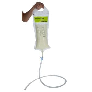 Drench Bag transparent avec sonde et fermeture éclair Kerbl
