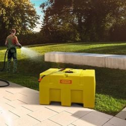 Cuve polyéthylène CEMO, rectangulaire - 200 litres