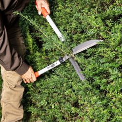 Cisailles à haies poignées Alu - Longueur 63 cm - Longueur des lames 25 cm FELCO 250-63