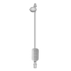 Pendulaire tubing long. 60 cm avec clapet 1,5 bar 3/8" mâle NETAFIM, 50 unités